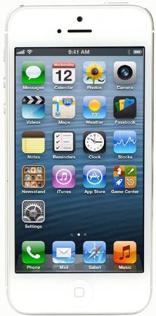 Смартфон Apple iPhone 5 32Gb White & Silver - Сосновый Бор