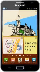 Смартфон Samsung Galaxy Note GT-N7000 Blue - Сосновый Бор